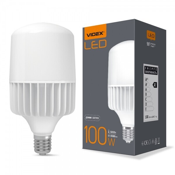 

Лампа светодиодная VIDEX A145 100W E40 5000K (VL-A145-100405)
