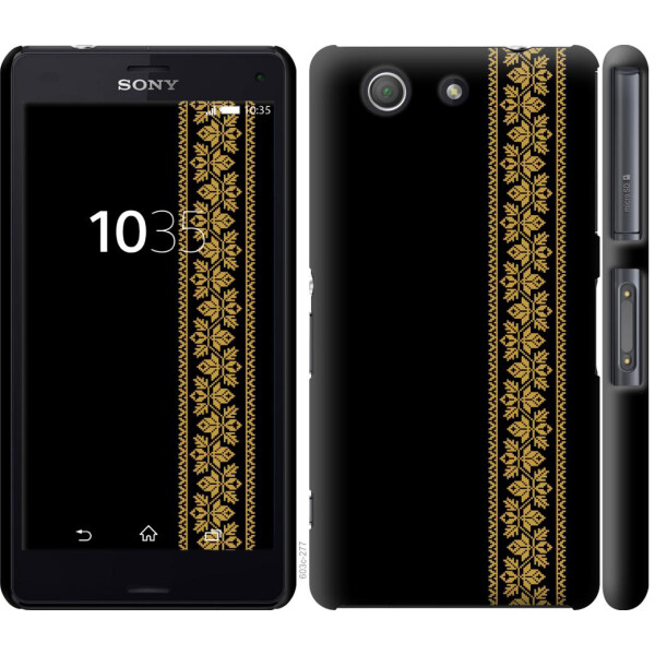 

Чехол на Sony Xperia Z3 Compact D5803 Вышиванка 34 (04798)