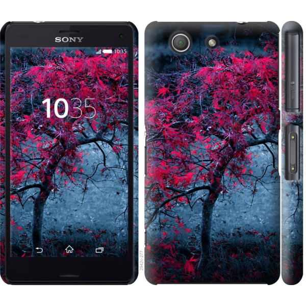 

Чехол на Sony Xperia Z3 Compact D5803 Дерево с яркими листьями (04798)
