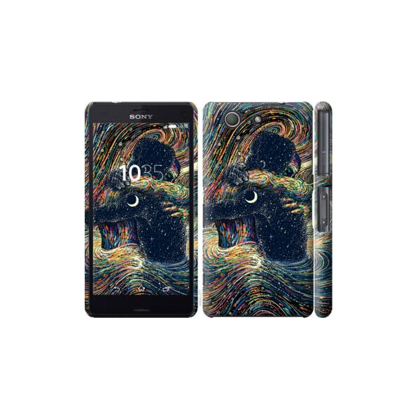 

Чехол на Sony Xperia Z3 Compact D5803 Космическая любовь (04798)