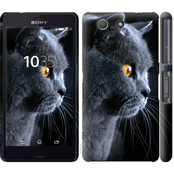 

Чехол на Sony Xperia Z3 Compact D5803 Красивый кот (04798)