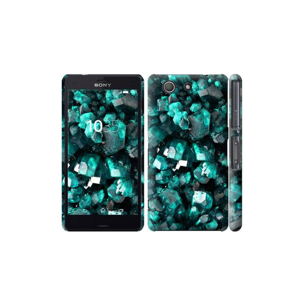 

Чехол на Sony Xperia Z3 Compact D5803 Кристаллы 2 (04798)