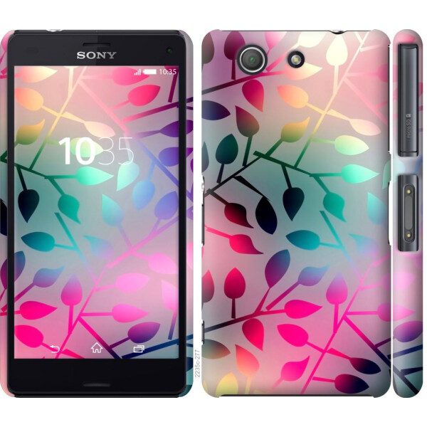 

Чехол на Sony Xperia Z3 Compact D5803 Листья (04798)