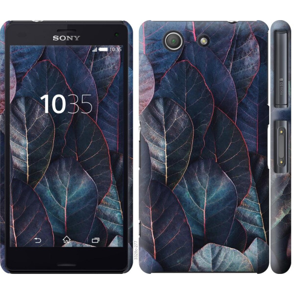 

Чехол на Sony Xperia Z3 Compact D5803 Листья v3 (04798)