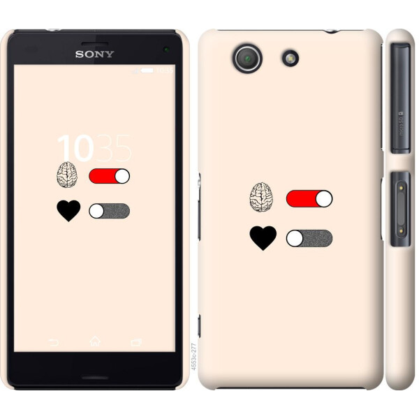 

Чехол на Sony Xperia Z3 Compact D5803 Любовь и ум (04798)