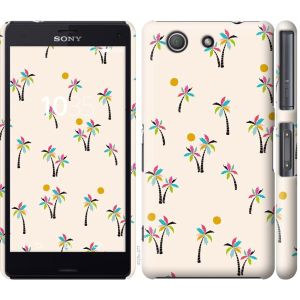 

Чехол на Sony Xperia Z3 Compact D5803 Пальмочки (04798)