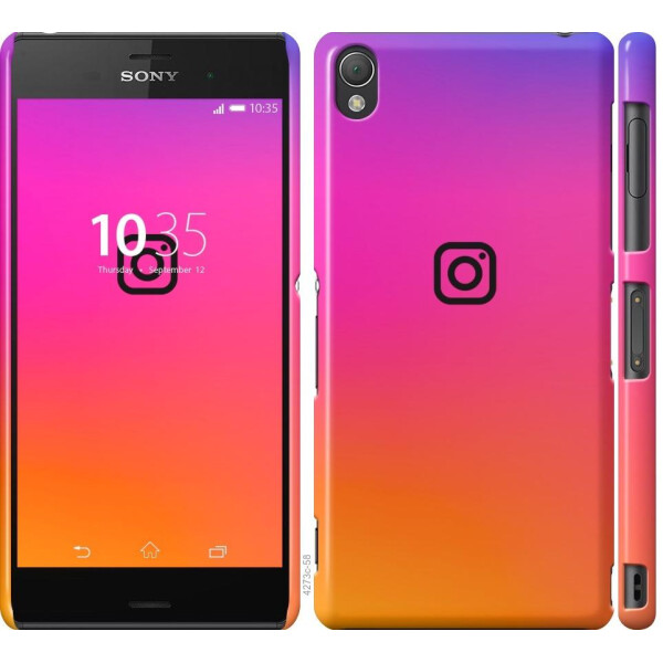 

Чехол на Sony Xperia Z3 D6603 Instagram (04798)