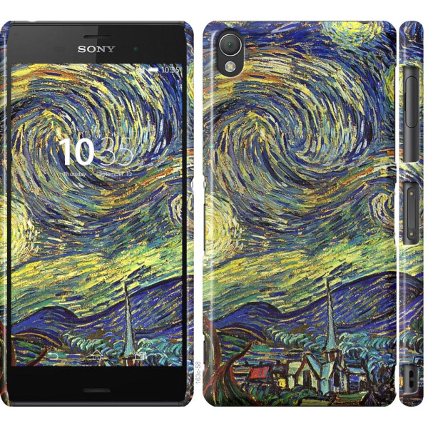 

Чехол на Sony Xperia Z3 D6603 Винсент Ван Гог. Звёздная ночь (04798)