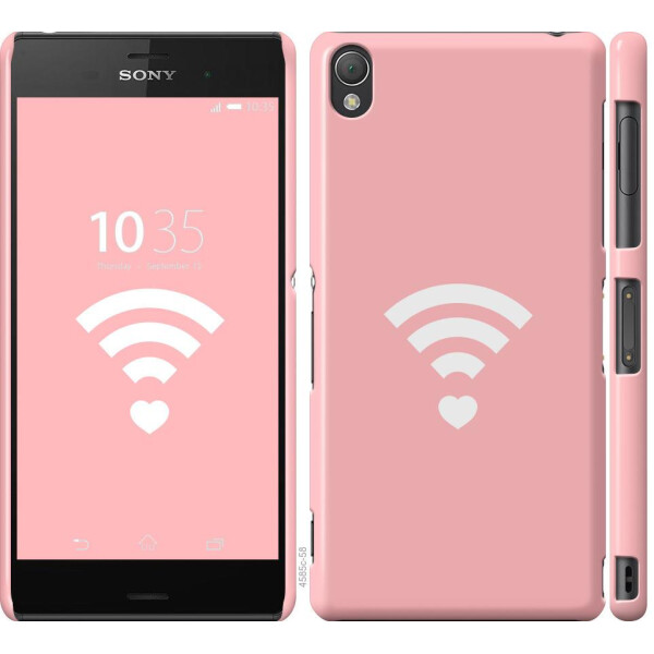 

Чехол на Sony Xperia Z3 D6603 Делись любовью (04798)