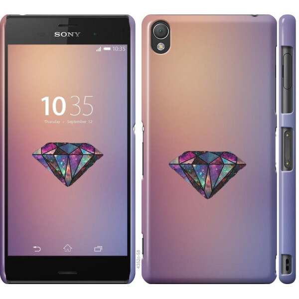 

Чехол на Sony Xperia Z3 D6603 Диамант (04798)