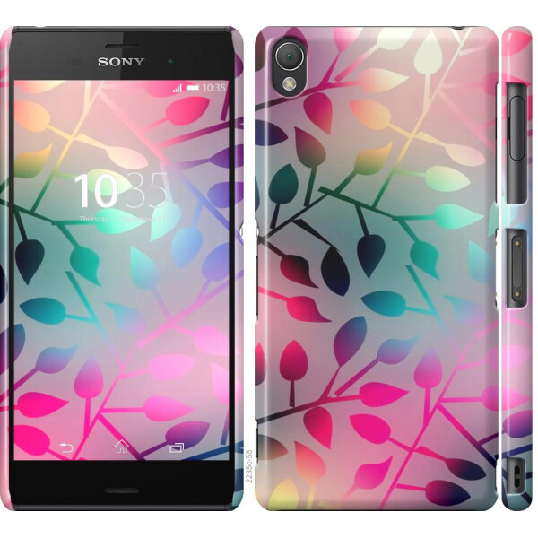 

Чехол на Sony Xperia Z3 D6603 Листья (04798)