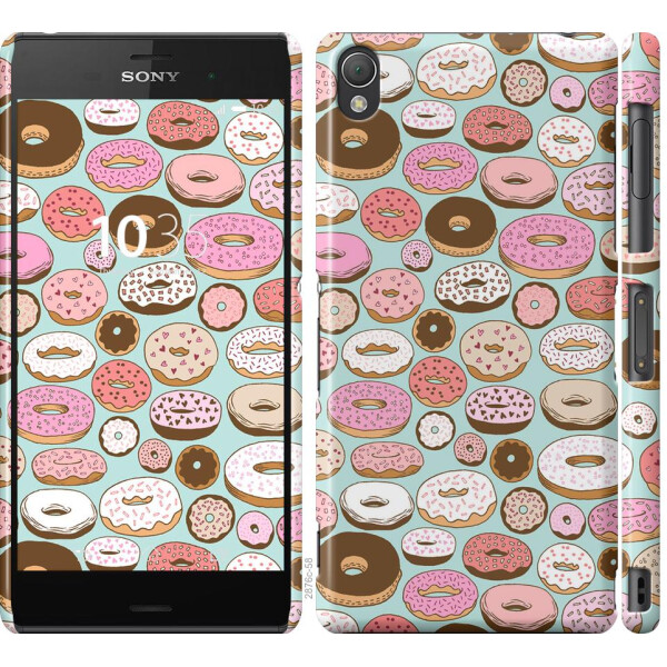 

Чехол на Sony Xperia Z3 D6603 Пончики в глазури (04798)
