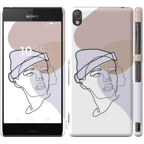 

Чехол на Sony Xperia Z3 D6603 Силуэт (04798)