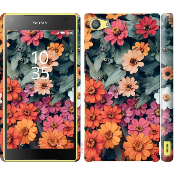 

Чехол на Sony Xperia Z5 Compact E5823 Beauty flowers (04798)