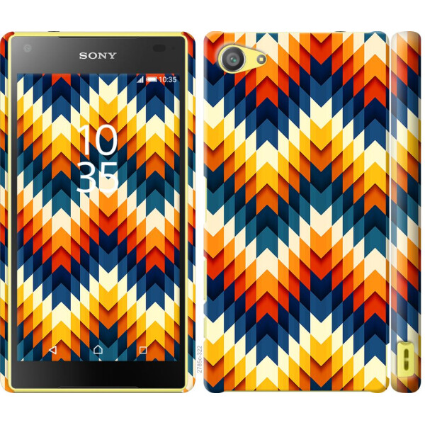 

Чехол на Sony Xperia Z5 Compact E5823 Yellow leaf (04798)