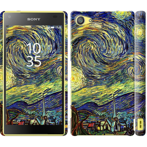 

Чехол на Sony Xperia Z5 Compact E5823 Винсент Ван Гог. Звёздная ночь (04798)