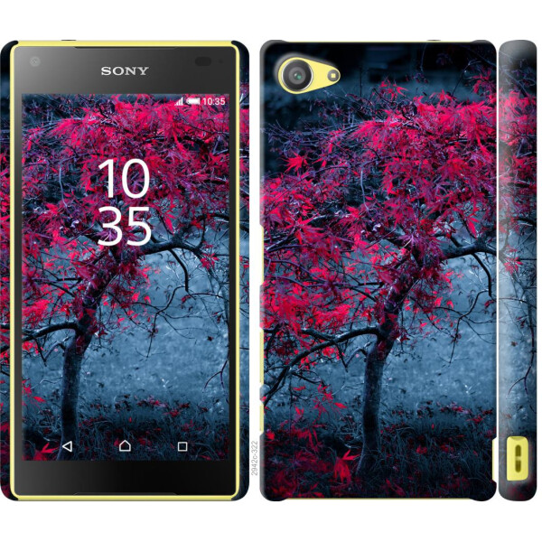 

Чехол на Sony Xperia Z5 Compact E5823 Дерево с яркими листьями (04798)