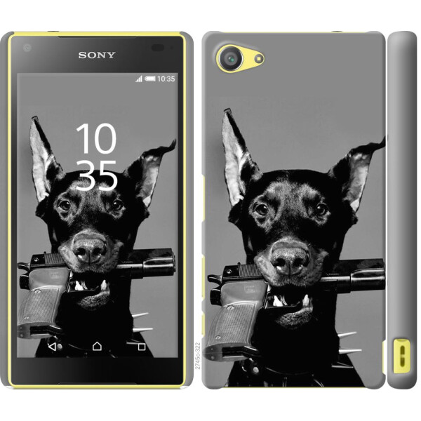 

Чехол на Sony Xperia Z5 Compact E5823 Доберман (04798)