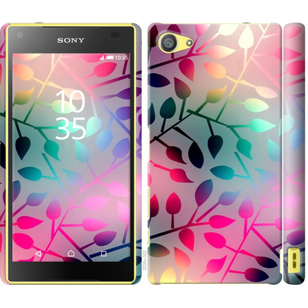 

Чехол на Sony Xperia Z5 Compact E5823 Листья (04798)