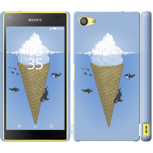 

Чехол на Sony Xperia Z5 Compact E5823 Мороженое Айсберг (04798)