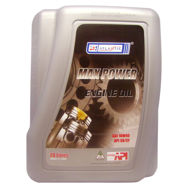 

Моторное масло ATLANTIC MAX POWER 10W-40, 20 л