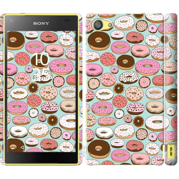 

Чехол на Sony Xperia Z5 Compact E5823 Пончики в глазури (04798)