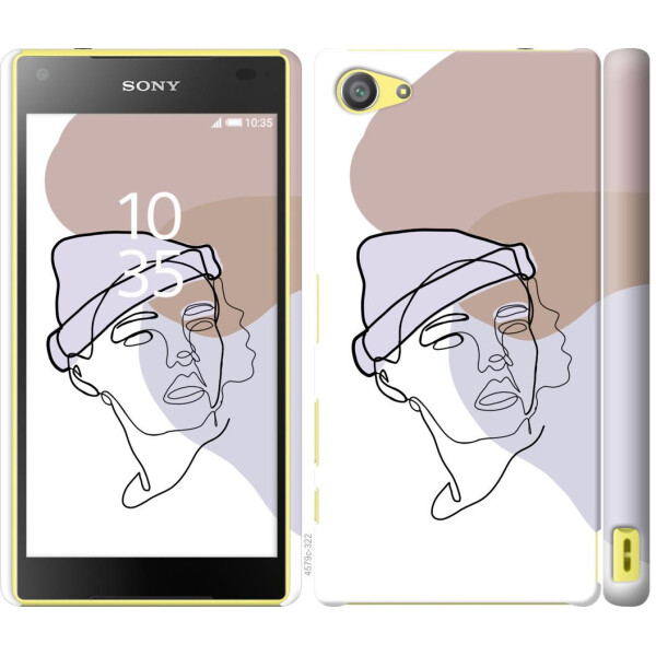 

Чехол на Sony Xperia Z5 Compact E5823 Силуэт (04798)