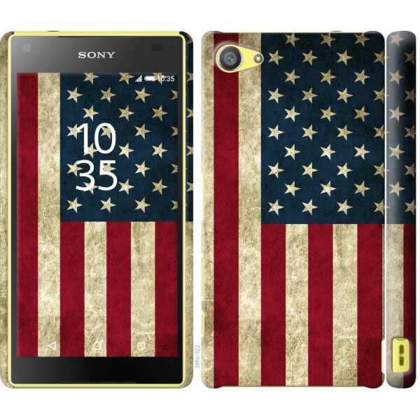 

Чехол на Sony Xperia Z5 Compact E5823 Флаг США (04798)