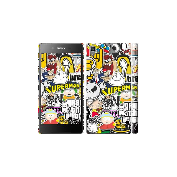 

Чехол на Sony Xperia Z5 E6633 Popular logos (04798)