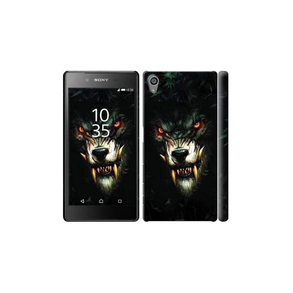 

Чехол на Sony Xperia Z5 E6633 Дьявольский волк (04798)