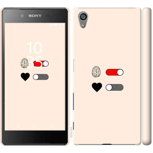 

Чехол на Sony Xperia Z5 E6633 Любовь и ум (04798)