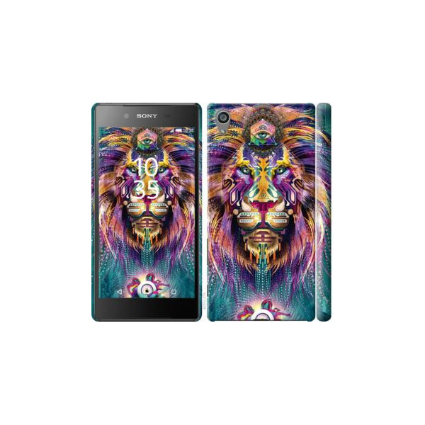 

Чехол на Sony Xperia Z5 E6633 Люминесцентный лев (04798)