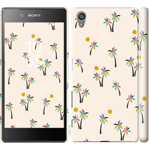 

Чехол на Sony Xperia Z5 E6633 Пальмочки (04798)