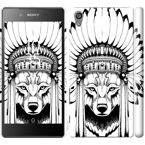 

Чехол на Sony Xperia Z5 E6633 Тотем волка (04798)