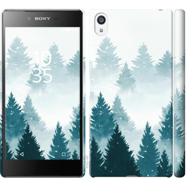 

Чехол на Sony Xperia Z5 Premium E6883 Акварельные Елки (04798)