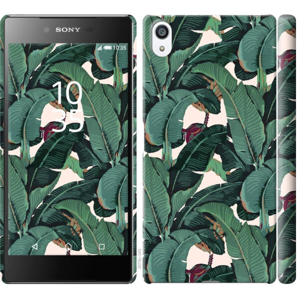 

Чехол на Sony Xperia Z5 Premium E6883 Банановые листья (04798)