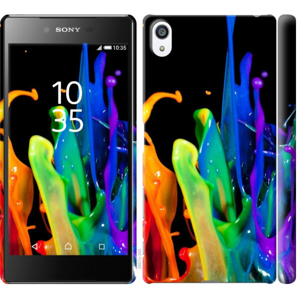 

Чехол на Sony Xperia Z5 Premium E6883 брызги краски (04798)