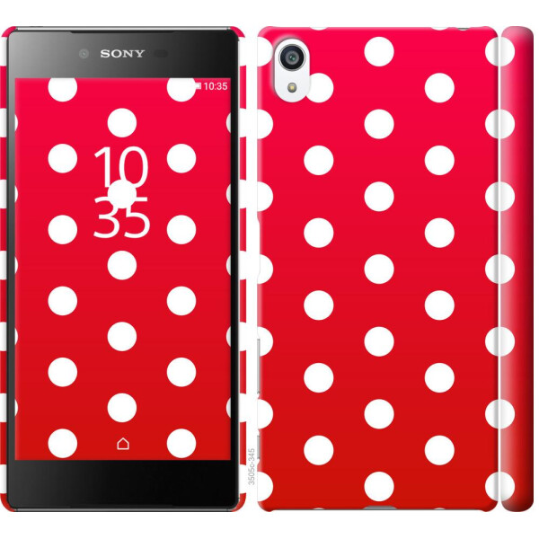 

Чехол на Sony Xperia Z5 Premium E6883 Градиент, Горошек (04798)