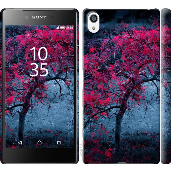 

Чехол на Sony Xperia Z5 Premium E6883 Дерево с яркими листьями (04798)