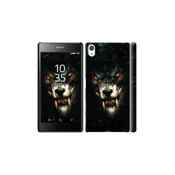 

Чехол на Sony Xperia Z5 Premium E6883 Дьявольский волк (04798)