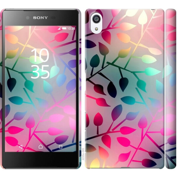 

Чехол на Sony Xperia Z5 Premium E6883 Листья (04798)