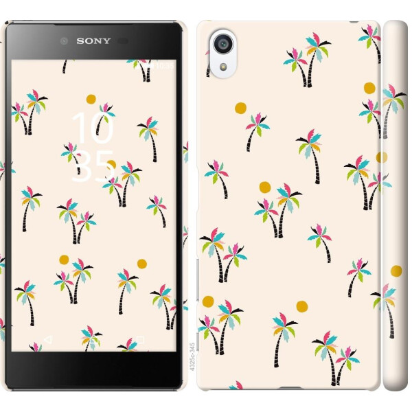 

Чехол на Sony Xperia Z5 Premium E6883 Пальмочки (04798)