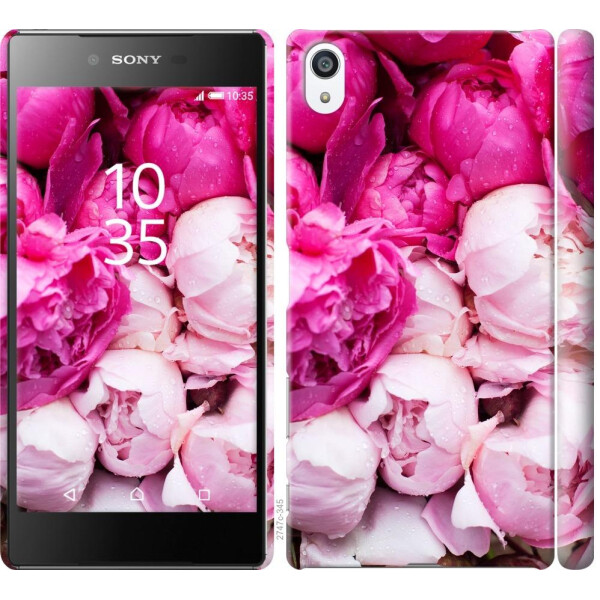 

Чехол на Sony Xperia Z5 Premium E6883 Розовые пионы (04798)