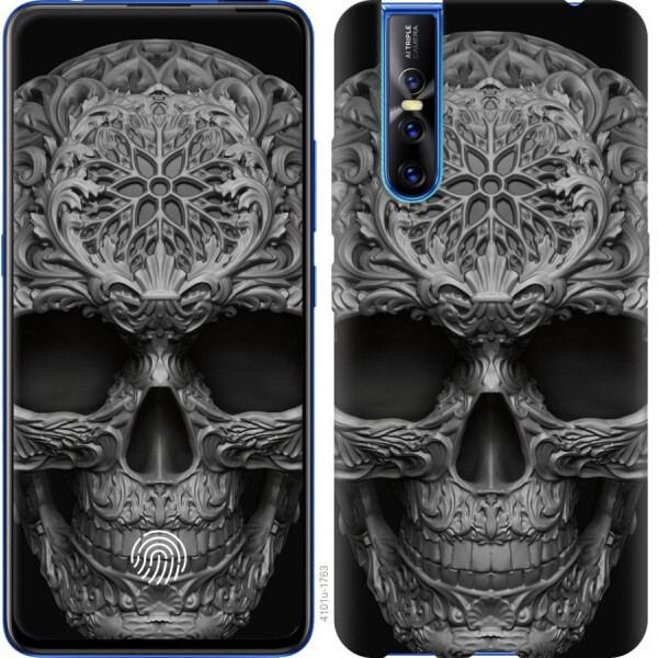 

Чехол на Vivo V15 pro skull-ornament (04798)