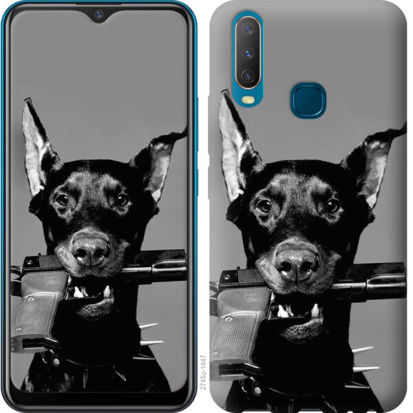 

Чехол на Vivo Y17 Доберман (04798)