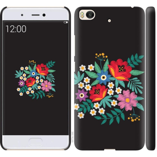 

Чехол на Xiaomi Mi 5s Вышитые цветы (04798)