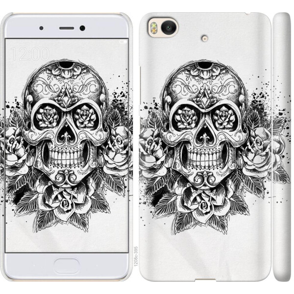 

Чехол на Xiaomi Mi 5s Череп и розы (04798)