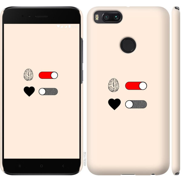 

Чехол на Xiaomi Mi 5X Любовь и ум (04798)