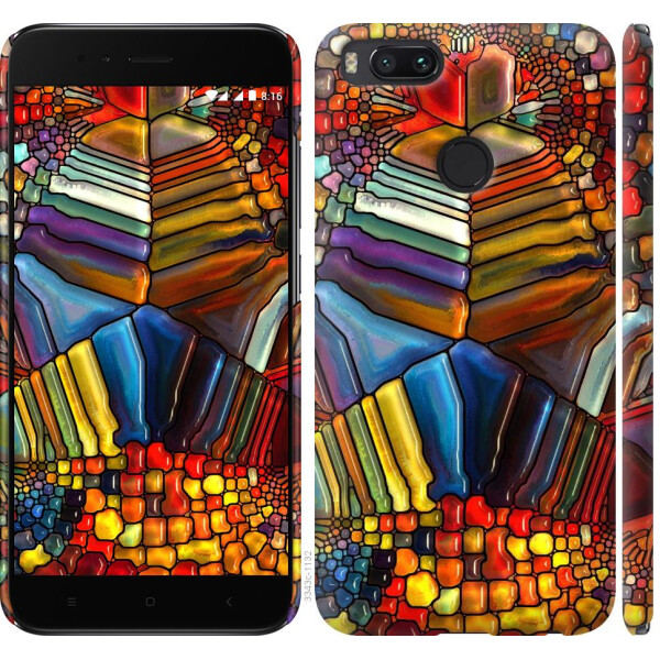 

Чехол на Xiaomi Mi 5X Разноцветный витраж (04798)