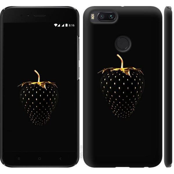 

Чехол на Xiaomi Mi 5X Черная клубника (04798)